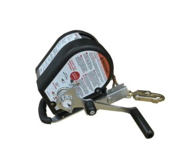 WINCH DAVIT/SIDE ENTRY STEEL 30 m ręczna wciągarka osobowa 140 kg