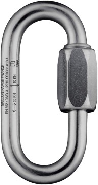 Karabińczyk/zatrzaśnik OVAL LINK INOX 10mm