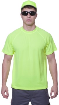 T-shirt URBAN SPORT FLUO, żółty