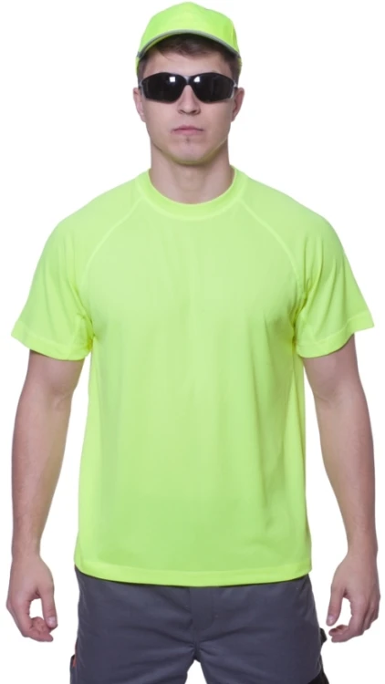 T-shirt URBAN SPORT FLUO, żółty