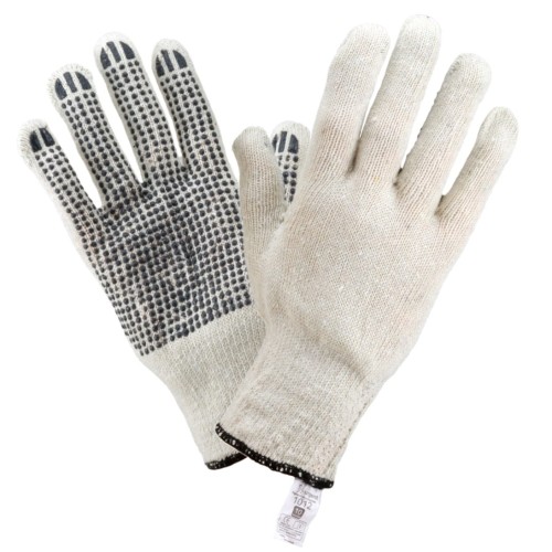 Rękawice robocze URGENT 1012 dziana nakrapiana - zdjęcie 2