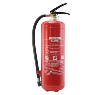 Gaśnica proszkowa 6 kg ABC GAZ-TECH