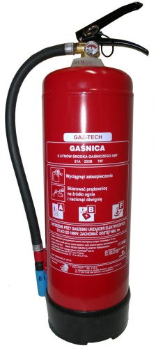 Gaśnica płynowa 6 litrów