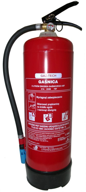 Gaśnica płynowa 6 litrów