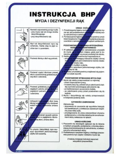 Znak Instr.BHP Mycia Dezynf.Rąk Z-IBG01-P-210x290