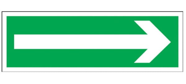 Znak Strzałka Z-1E-FS-100x300 - zdjęcie 2