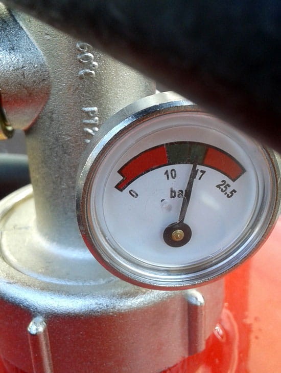 Gaśnica proszkowa 25 kg ABC/E przewoźna GAZ-TECH - zdjęcie 3