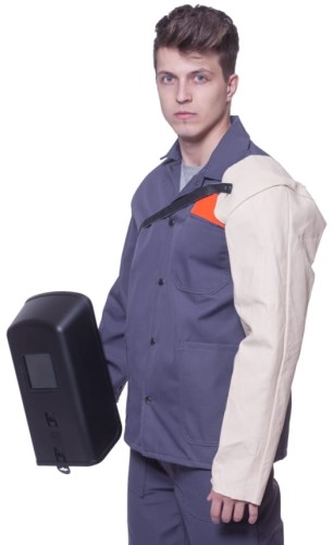 Rękaw spawalniczy skóra-lico prawy