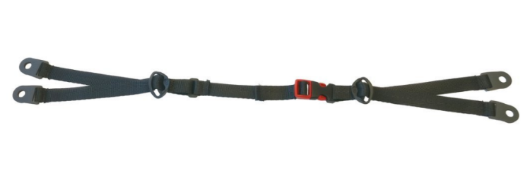 Pasek podbródkowy 4 punktowy do kasku Oreka Irudek