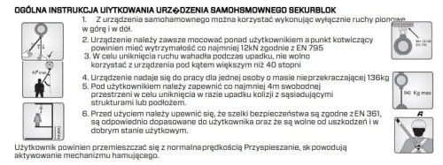 Urządzenie samohamowne SEKURBLOK 10 M bączek ATEX - zdjęcie 2