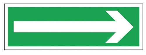 Znak Strzałka Z-1E-PT-100x300