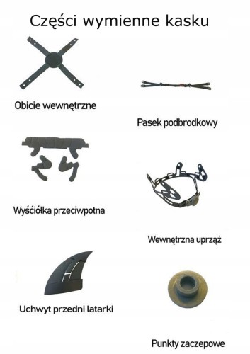 Kask Oreka HI-VIZ Irudek - zdjęcie 2