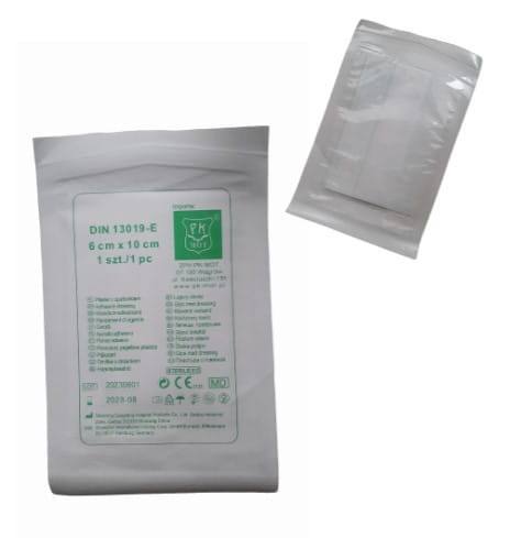 Plaster z opatrunkiem 6x10cm