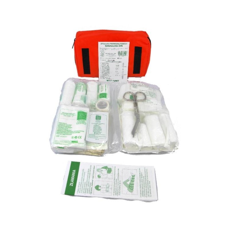 Apteczka Samochodowa DIN z Dodatkowym Zestawem 28 - zdjęcie 2