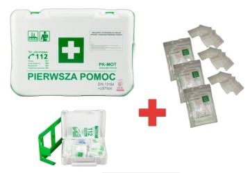 Apteczka BD DIN 13164 z Zestawem 42 plastrów