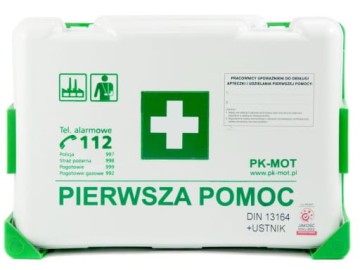Apteczka BD DIN 13164 z Zestawem 42 plastrów - zdjęcie 2
