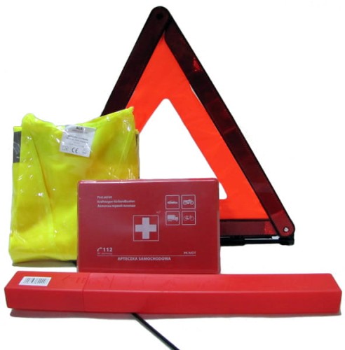 Zestaw samoch. /trójkąt,kamizelka/ BA